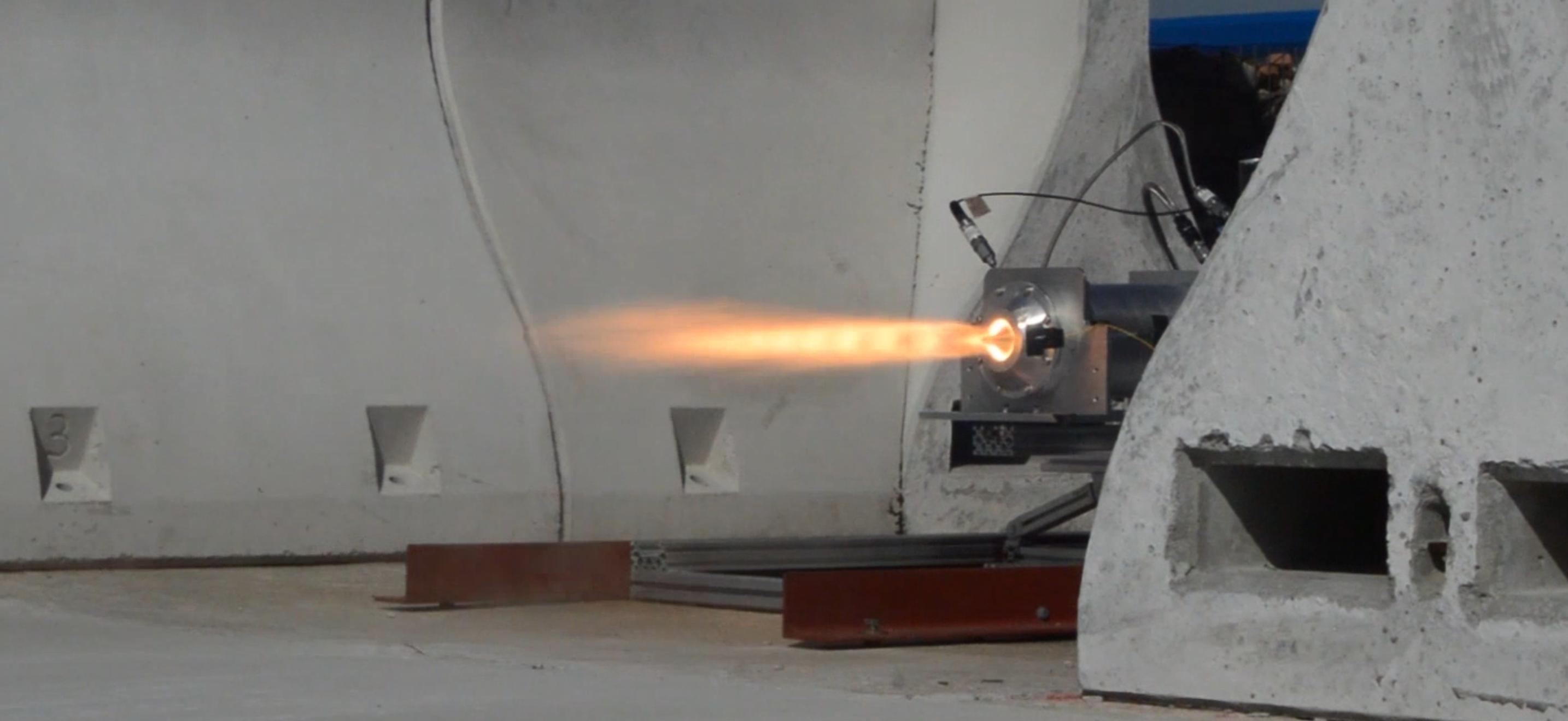 Molten beeswax spun into fuel grain